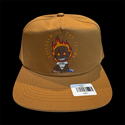 Copper Firechild Unstructured Hat