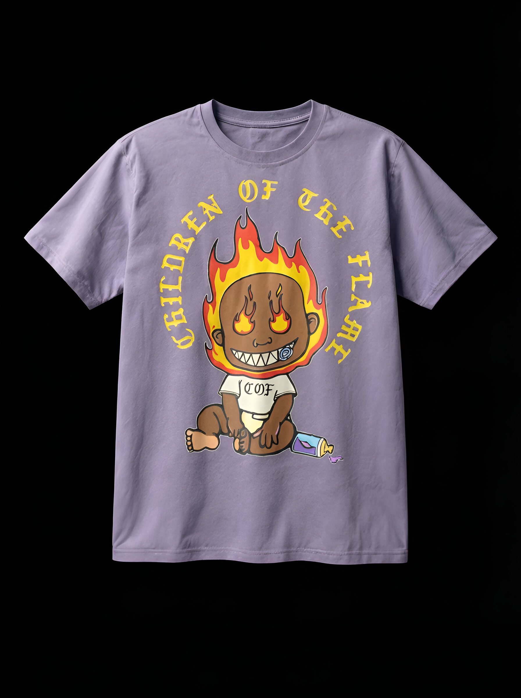 Purple Firechild Tee
